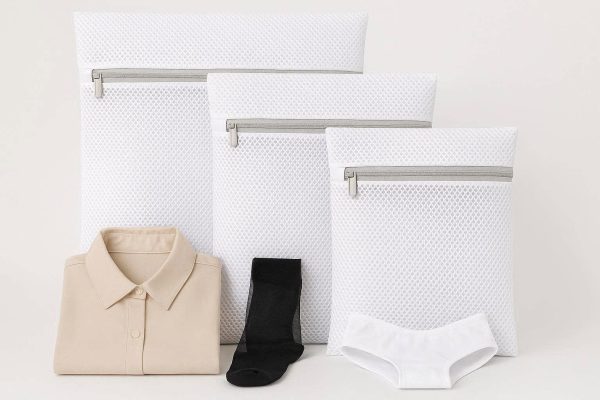 9 Mesh Laundry Bags Premium Honeycomb Washing Bag Set Zippered Mesh Net For Delicates Blouse Stocking Underwear Clothes